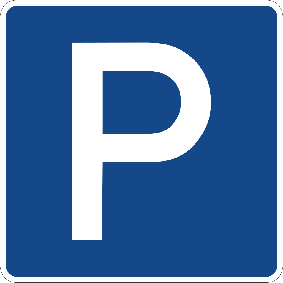 zeichen 314 50 parkplatz, stvo 2013.svg